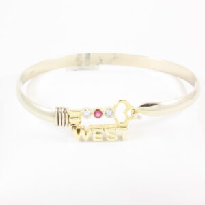 Key West Gold & Ruby Bracelet